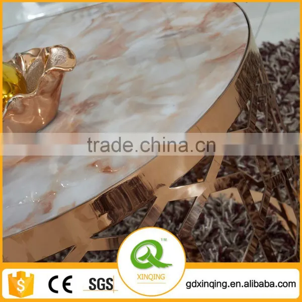 Modern Beautiful Marble Dubai Coffee Table C403 photo-4