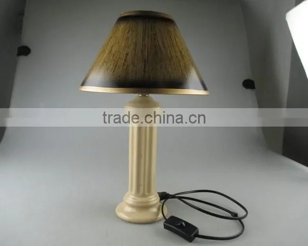 Stock Wholesale Cheap Price Ceramic Base Home Decoration Table Lamp for Home/hotel Decor photo-2