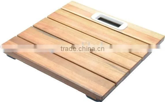 High Precision Wooden Bathroom Body Scale photo-2