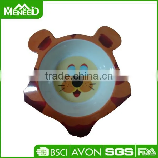 Irregular Baby Food Grade Melamac Children Party Decorative Bowl photo-2