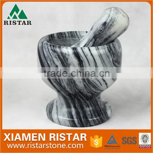 Wholesale White Marble Stone Mortar and Pestle photo-4