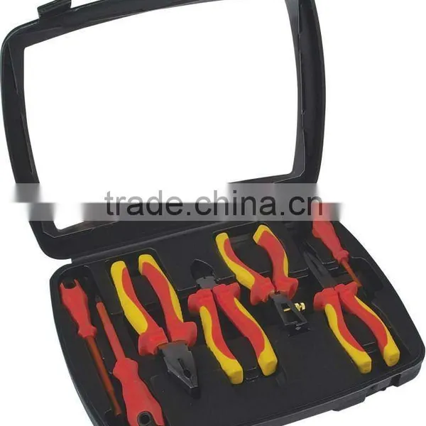 7pcs Combination Plier set/VDE set, Insulation