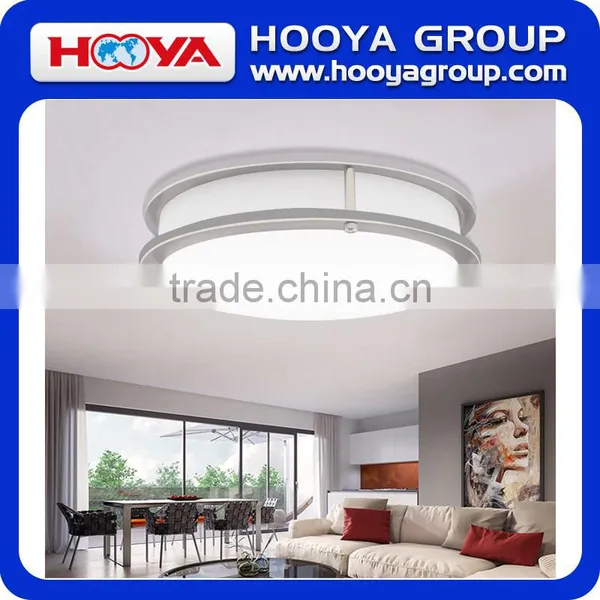 14" Round modern LED Flush Mount Ceiling Light