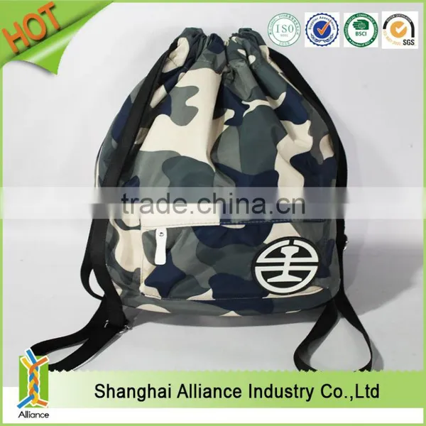 Heavy Duty Drawstring Backpack in Digital Camouflage Army Military Sack(TM-CDR-226) photo-3