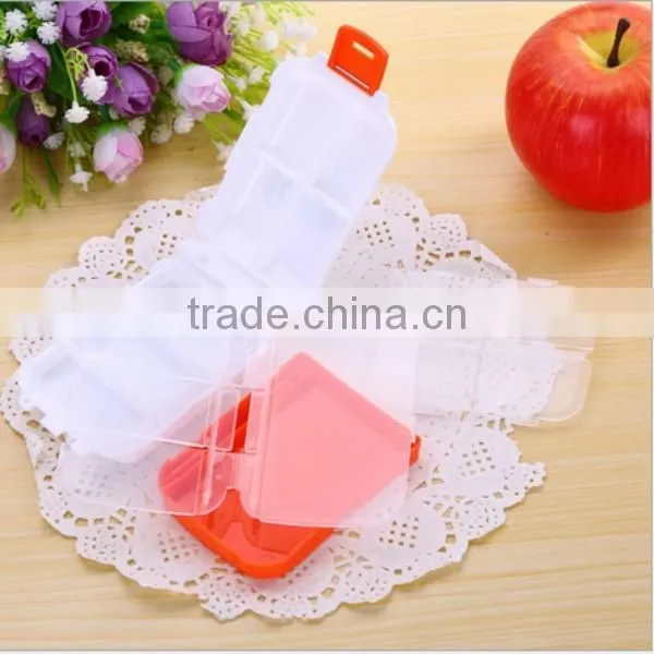 Custom Promotional 7 Compartment Plastic Pocket Pill Box,custom Promotional 2 Layer Plastic Pocket Pill Box,custom Pill Box photo-2