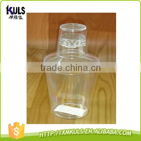 350ml 500ml Colorful Plastic Champage ,cocktail,whisky Wine Bottle Shaker photo-2