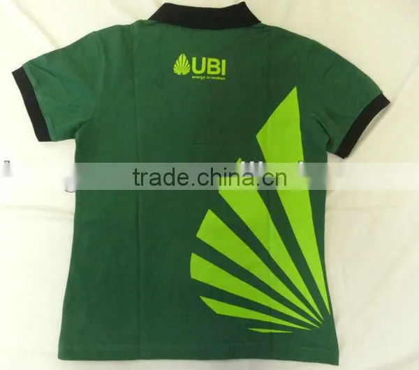 Custom Printed Logo Staff Cotton Pique Polo Shirts for Ladies photo-2