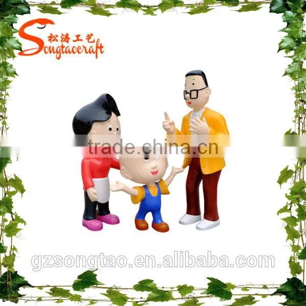 Life Size Artificial Cartoon Statue Fiberglass Cartoon Artificial Statue photo-4