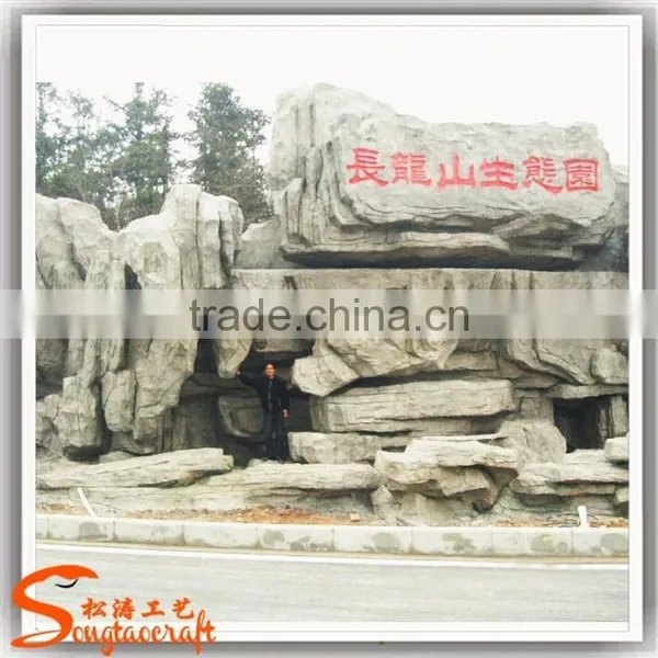 Can be Customized Fountain Garden Decorative Landscape Stone Waterfall Solar Fountain for Sale photo-2