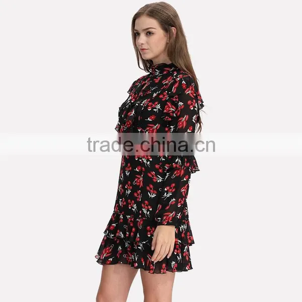 New Model Casual Short Thailand Women Dresses Wholesale photo-4
