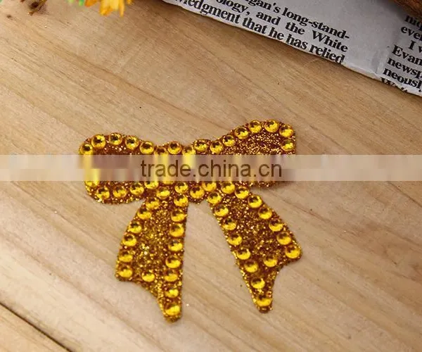 Acrylic Crystal Diamond Rhinestone Stickers Butterfly Glitter Adhesive Sticker photo-4