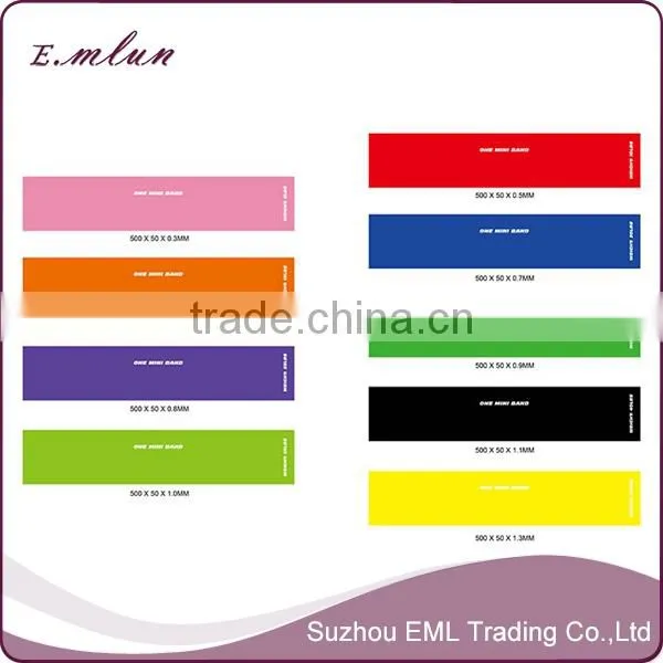 High Quality Custom Logo Resistance Band Fitness Band photo-3