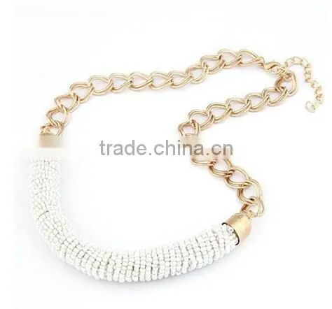 Zm33436a Fashion Jewelry 2017 Women Colorful Beads Choker Necklace photo-3