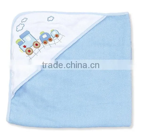 Trade Assurance Applique Animal Baby Towel With Hood/custom 100%cotton Terry Hooded Baby Bath Towel photo-2
