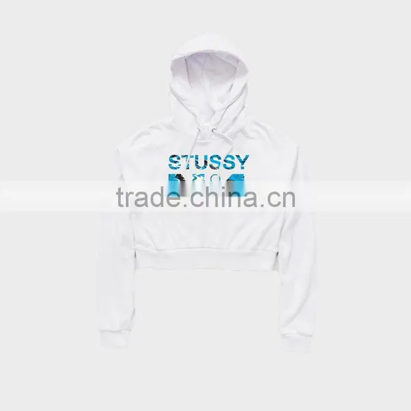 Ladies Sexy Hoodies Solid Color Long Sleeve Hoodies photo-4