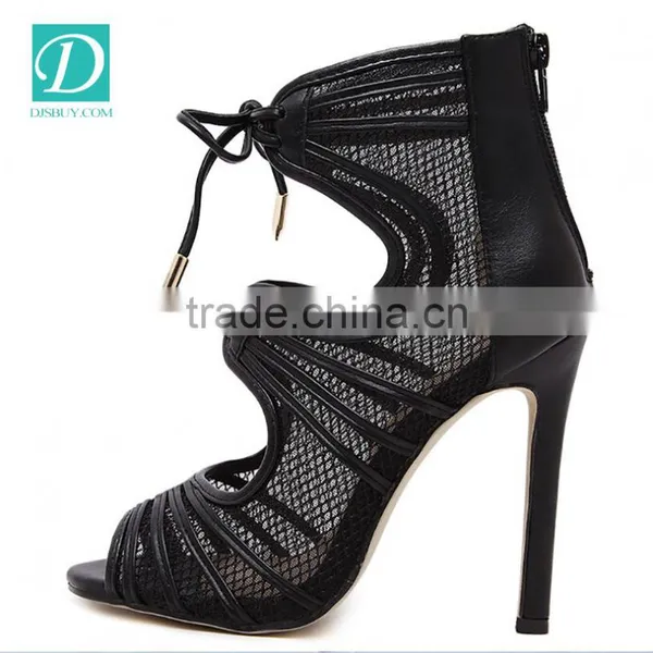 LX W113 Ladies High Heel Shoes,Low Price Ladies Sandals photo-2