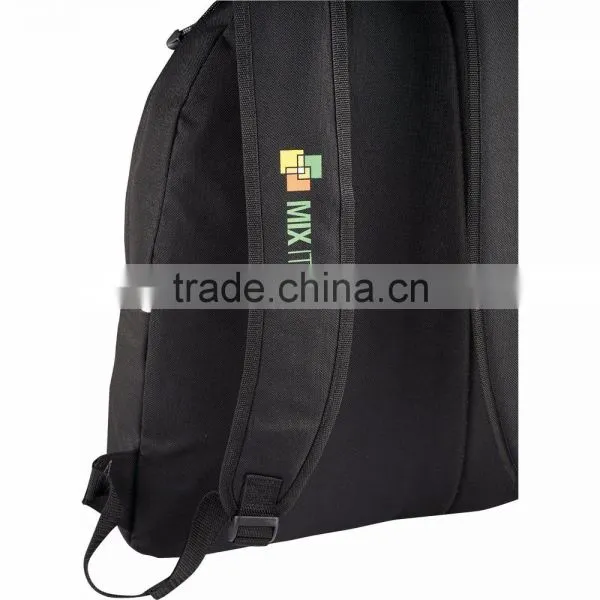 Incline Backpack - Has Two Zippered Main Compartments, Side Mesh Water Bottle Pocket, Accessory Snap and Comes With Your Logo. photo-2
