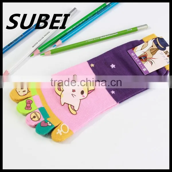 2016 Winter New Creative Cartoon Toe Socks in Tube Socks photo-6