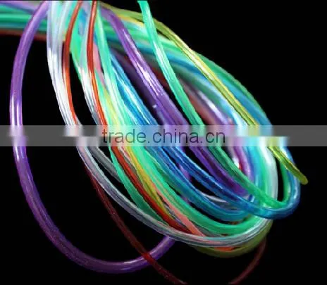 Top Quality Multi-color Plastic Tube Smooth Nature Circular Bamboo Knitting Needles photo-5