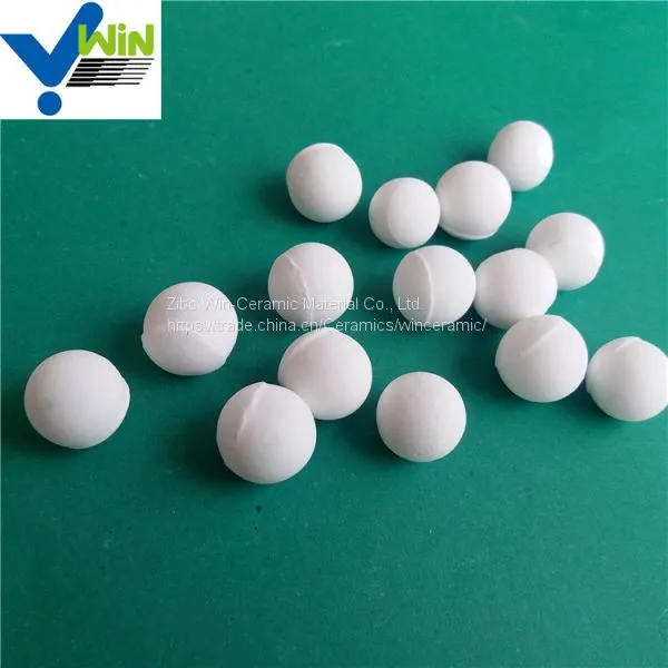 92%95% Abrasion Proof Ball Mill Porcelain Grinding Media Ball photo-3