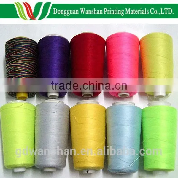 High Tenacity Book Binding Polyester Embroidery Sewing Thread From Dongguan Supplier photo-2