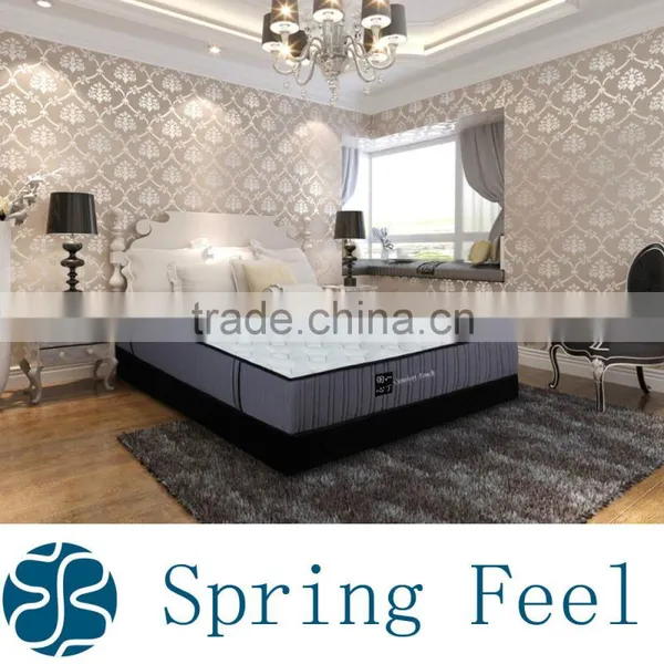 Luxury Comfort Sleep Coil Spring Mattress With Fire Retard photo-2