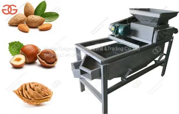 Almond|Hazelnut Shelling Cracking Machine For Sale