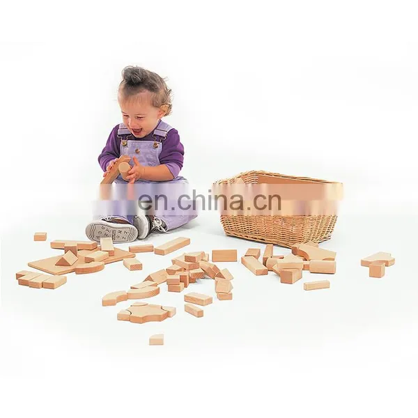 Early Education Kindergarten Solid Wooden Montessori Material Blocks Sets For Perschool Kids photo-4