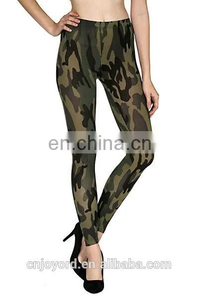 Women in Tight Leggins Gold Leggings Yoga Legggings