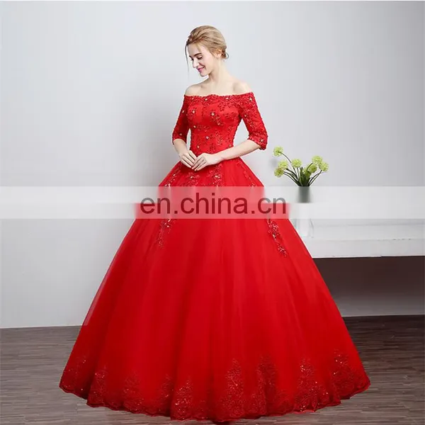 HS1602 Wholesale Price Under $100 Cheap Wedding Dress 2016 photo-4