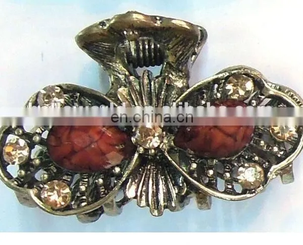 Wholesale Alloy Hair Claw Clip With Rhinestone for Women photo-5
