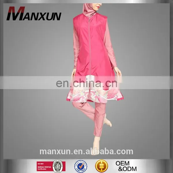 Beautiful Girls Sportswear Suit for Muslim Wear Suitable Muslim Women Sport Suit