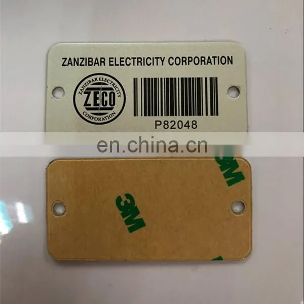 High Quality Outdoor Metal Barcode Tag photo-4