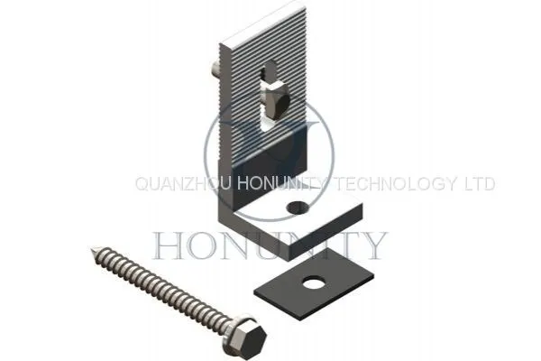 Honunity Stainless L Feet Hook for Solar Rooftop Installation