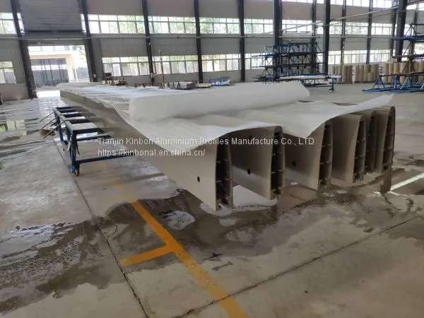 Aluminium Mullion for the Curtain Wall