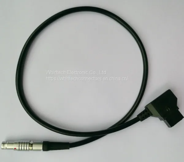 D-tap to 2pin connector power cable Arri standard wiring
