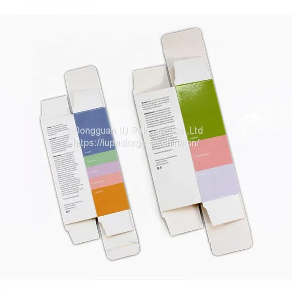 Custom Rectangular Cosmetic Paper Box Packaging,coated Paper Packing Box for Nutritive Skin Care Product photo-4