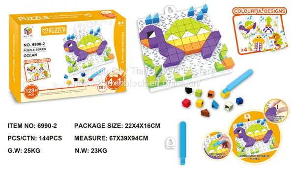 Eco-friendly toy brick building block DIY toy for kids gift  Puzzle educational toy brick block creative building block toy BS017321