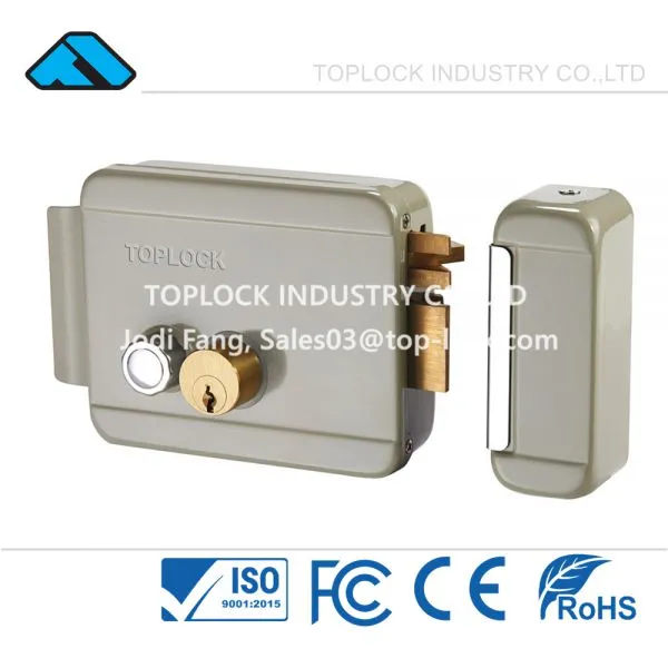 Elettrika - Electric Rim Lock for Gate Door With Fixed Cylinder photo-2