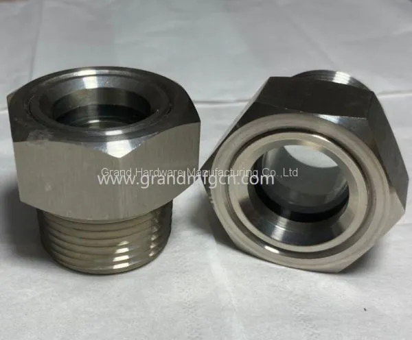 SS304 Oil Level Sight Glass Oil Gauge for Gearbox Oil Container Gasoline Oil Tank 1500PSI photo-3