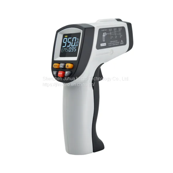 Non-Contact Digital Thermometer Laser Color Display Laser Infrared Thermometer for Industry photo-3