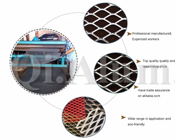 Round Hole Aluminum Perforated Metal Panel 2020 Powder Coated Aluminum Mesh photo-4