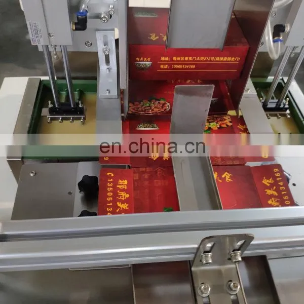 Low Price Semi Automatic Facial Tissue Carton Box Packing Machine photo-4