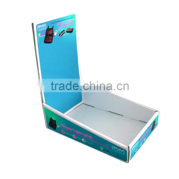 Custom Design Cardboard Cell Phone Display Counter photo-5