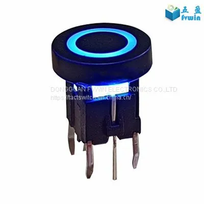 No Latch Illuminated Tactile LED Pushbutton Switches photo-3