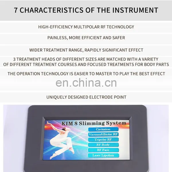 40K Cavitation Machine 6 In 1 Lipo Laser Multipolar RF Vacuum Slimming Instrument For Cellulite Massage Body Shaping Instrument photo-3