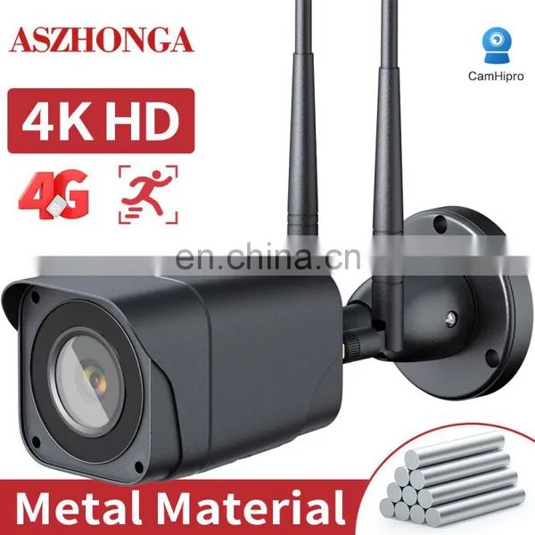 8MP Wireless 4G Security 4K HD IP Camera CCTV Night Vision Outdoor Home Surveillance Cam Two-way Audio IR Night Vision CamHipro photo-2