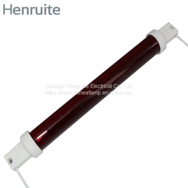 Ruby Red Infrared Heat Lamp Infrared Short Wave Lamp 1100w 525mn for Painting Drying Heater#irlamp photo-3