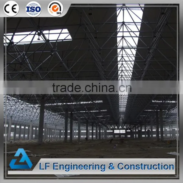 High Security Space Frame Structure Low Cost Prefab Warehouse photo-5
