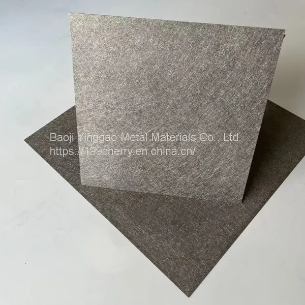 Sintered Nickel Fiber Felt For PEM Electrolyzer photo-3
